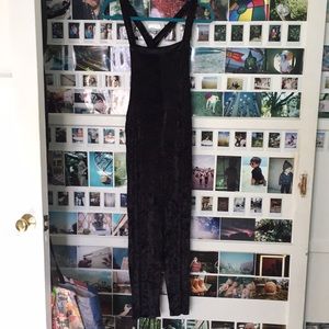 Velvet overall